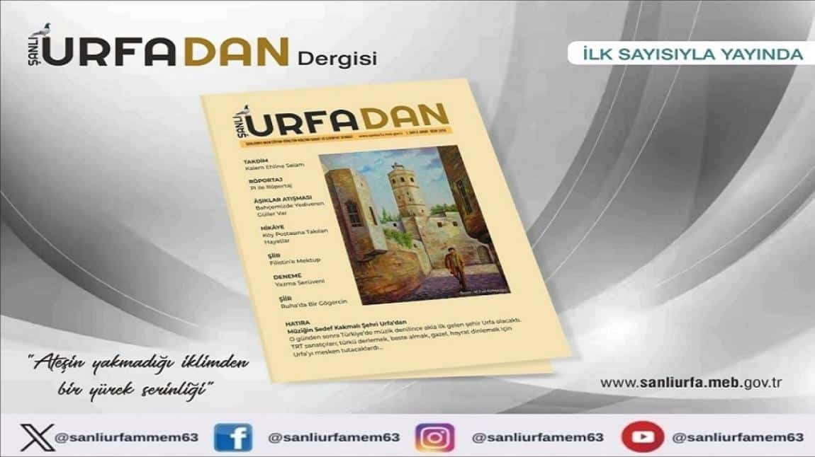 URFADAN DERGİSİ 